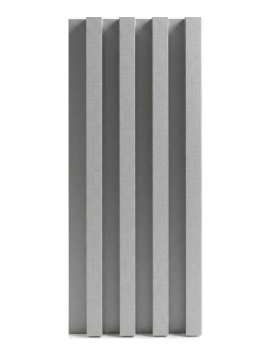 White linen WPC Fluted 3D Wall Panels |  42.9 sq. ft./Box Main image