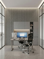 White linen WPC Fluted 3D Wall Panels |  42.9 sq. ft./Box