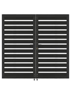 Aluminum Premium Fence Gate 6x6 – Modern, Heavy Duty, Semi Privacy