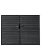 Aluminum Premium Fence Gate 8x6 – Modern, Heavy Duty, Full Privacy