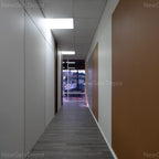 Elmwood Bamboo Charcoal Wood Veneer Panel – 8x4 ft, 8 mm, Fireproof & Waterproof, Ideal for Living Rooms & Offices