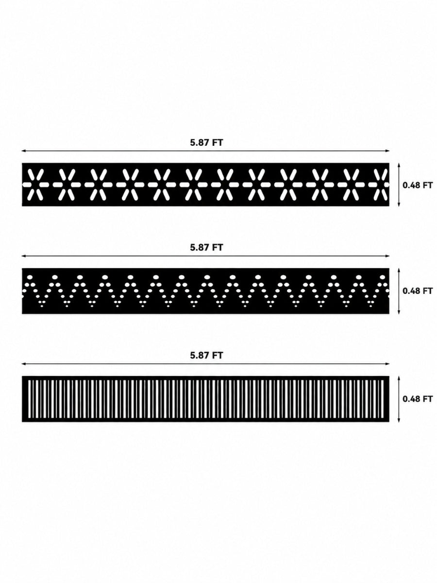 Modern Decorative Fence Screen – Elevate Your Fence with Elegant Style Main image
