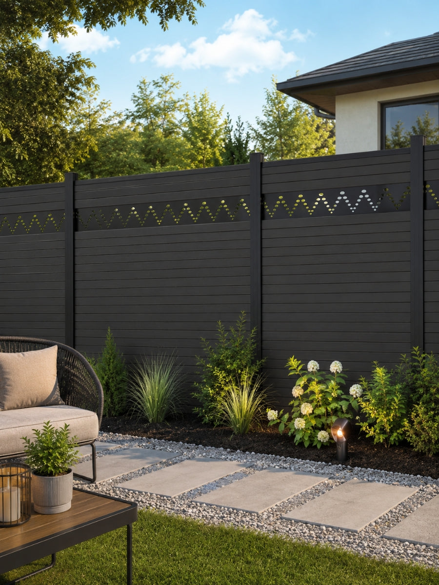 Modern Decorative Fence Screen – Elevate Your Fence with Elegant Style Secondary image