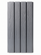 Modern light gray composite wall cladding for exterior siding