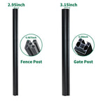 fence and gate post 