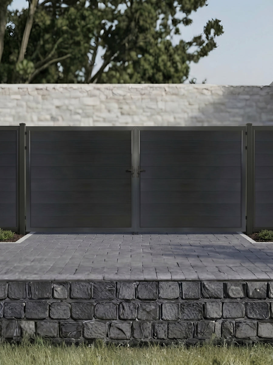 WPC Fence Gate Double (12ft x 6ft)
