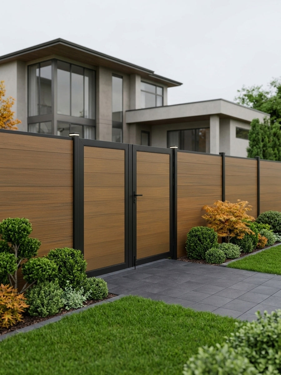 WPC Fence Gate Double (6ft x 6ft)