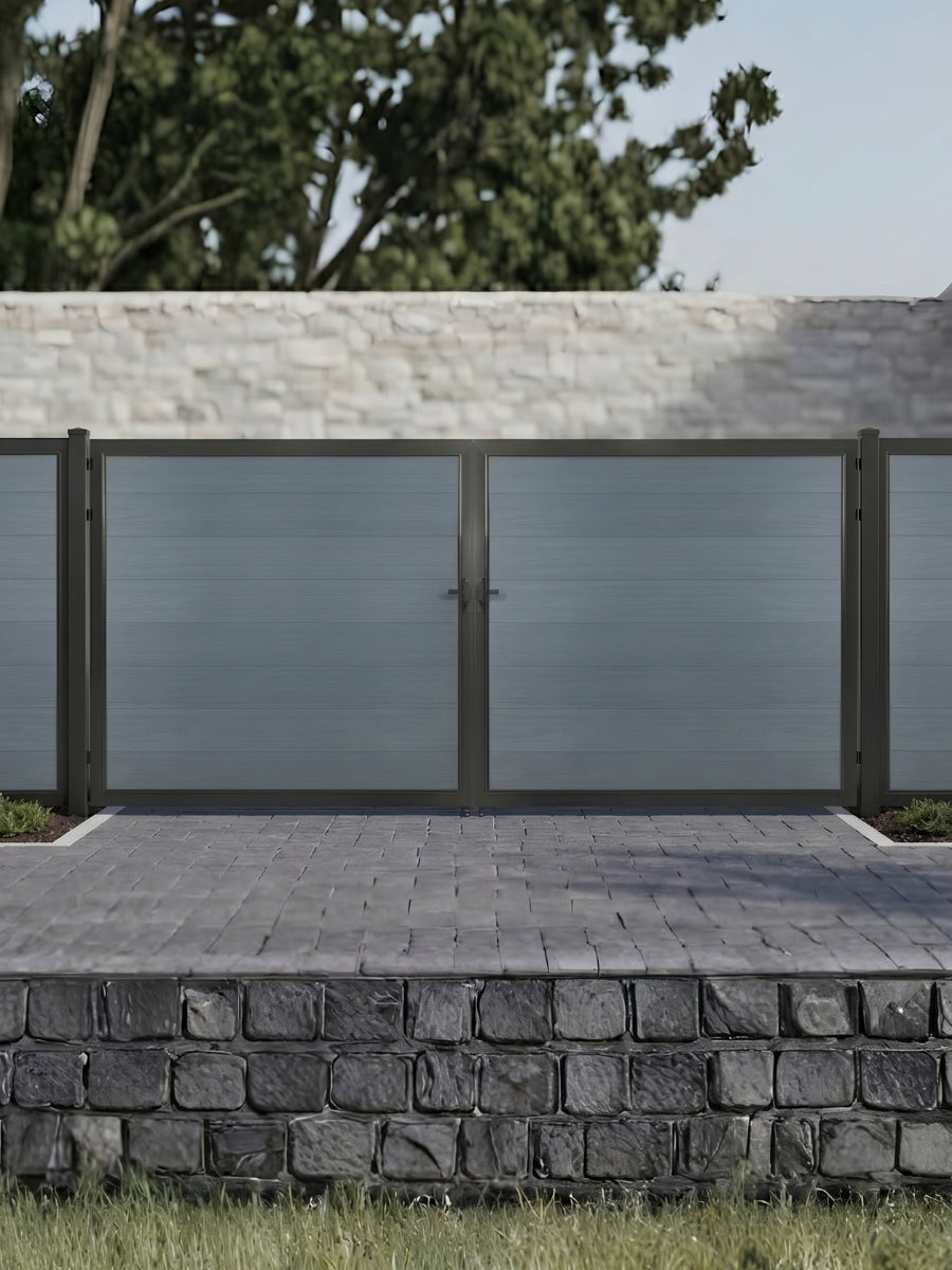 WPC Fence Gate Double (12ft x 6ft)