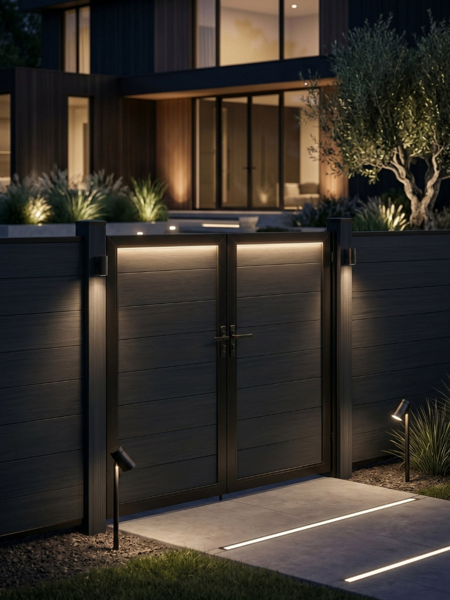 WPC Fence Gate Double (6ft x 6ft)