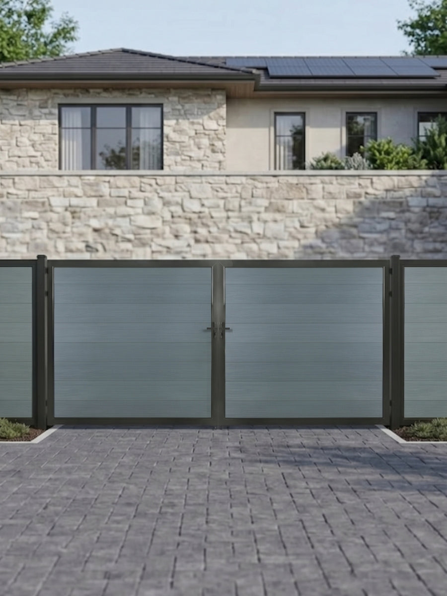WPC Fence Gate Double (12ft x 6ft)