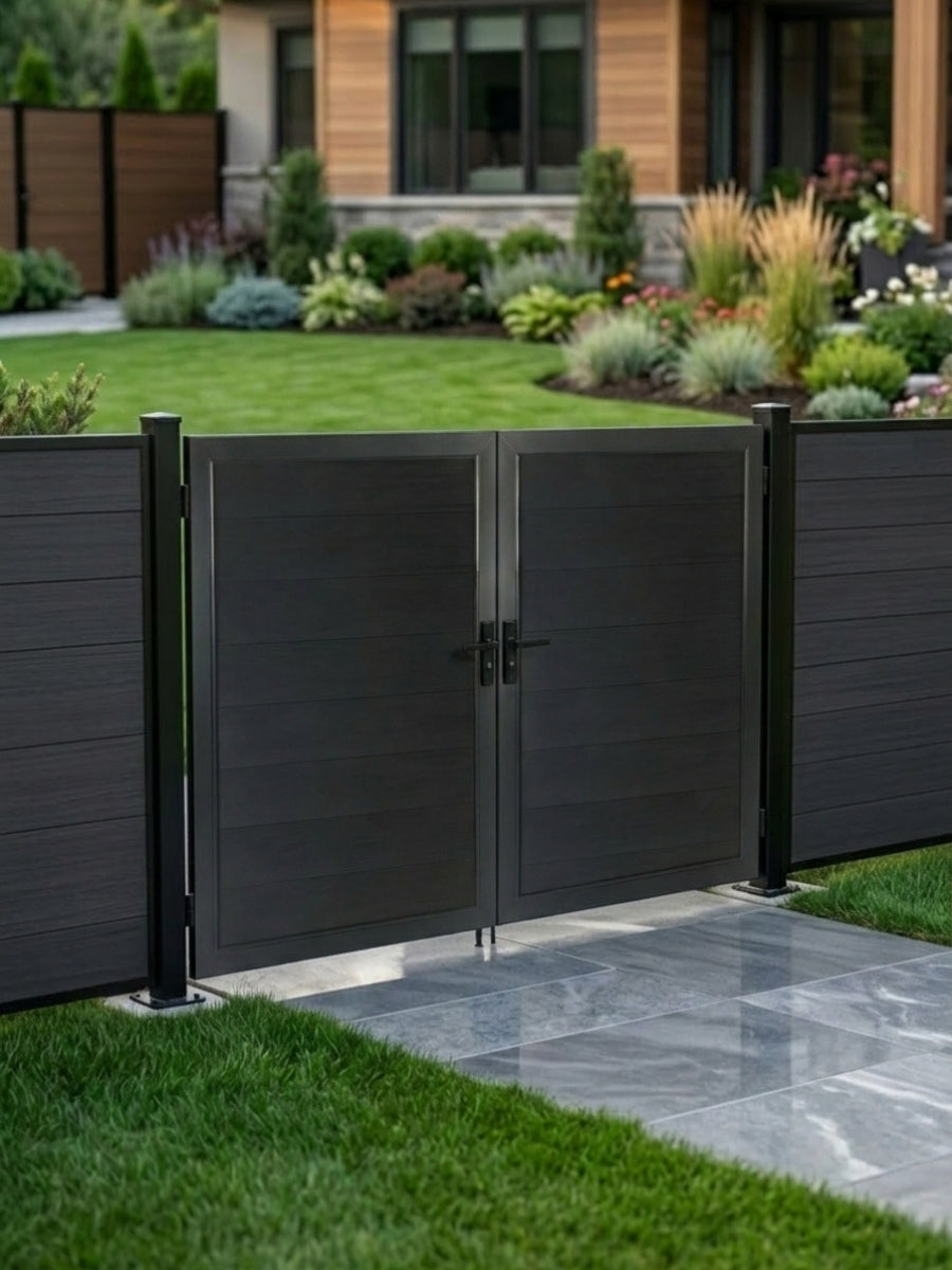 WPC Fence Gate Double (8ft x 6ft)