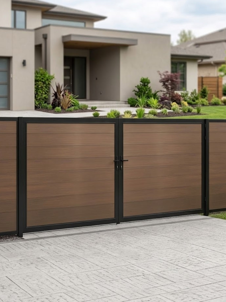 WPC Fence Gate Double (12ft x 6ft)