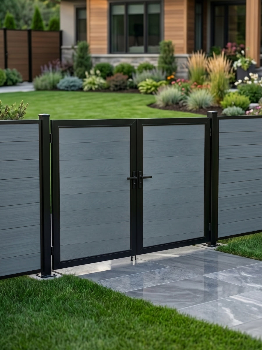 WPC Fence Gate Double (8ft x 6ft)