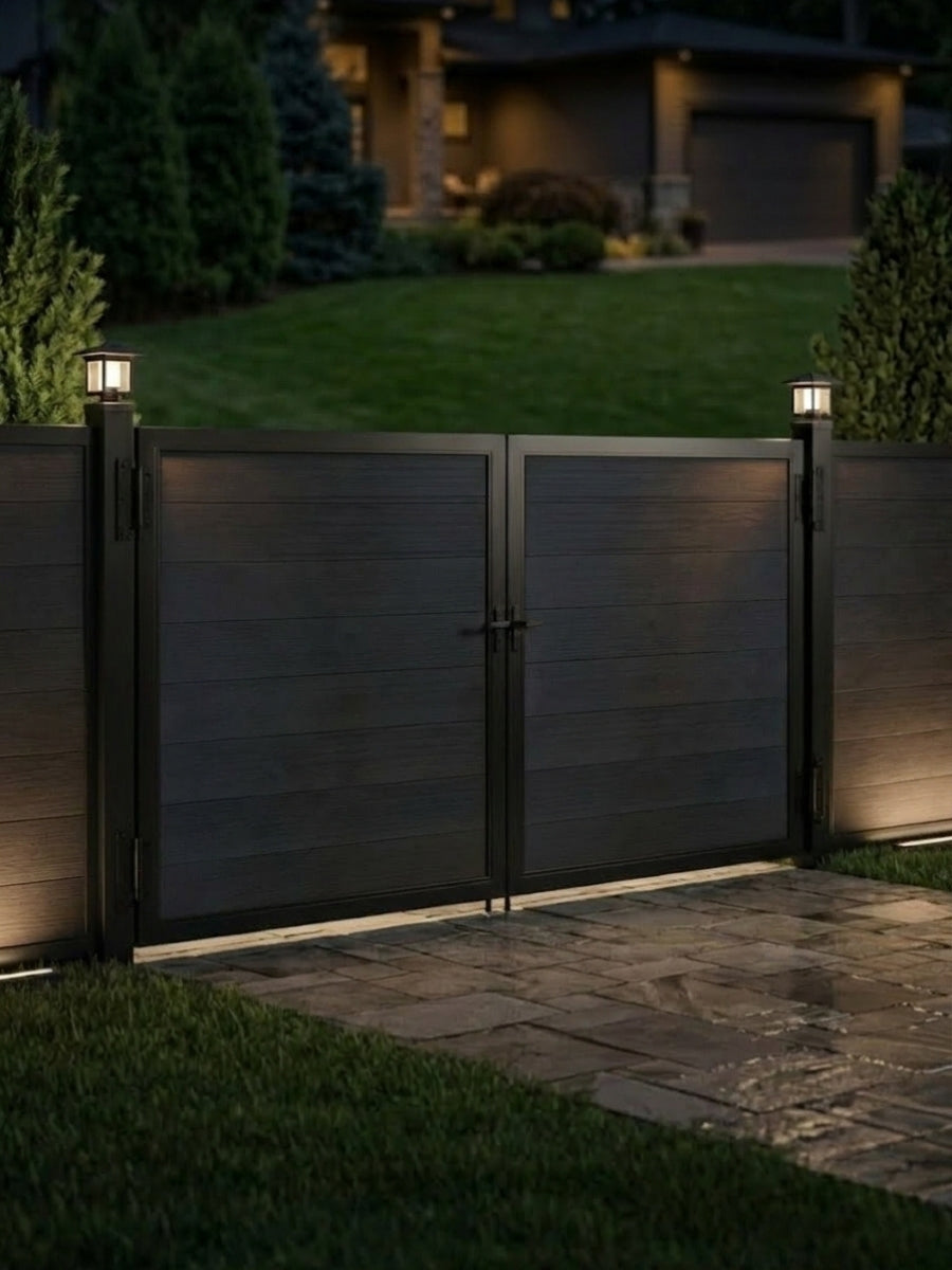 WPC Fence Gate Double (12ft x 6ft)