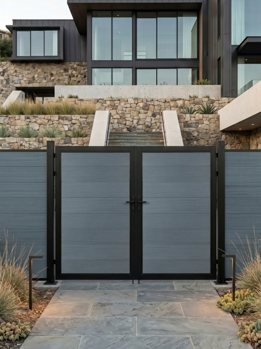 WPC Fence Gate Double (8ft x 6ft)