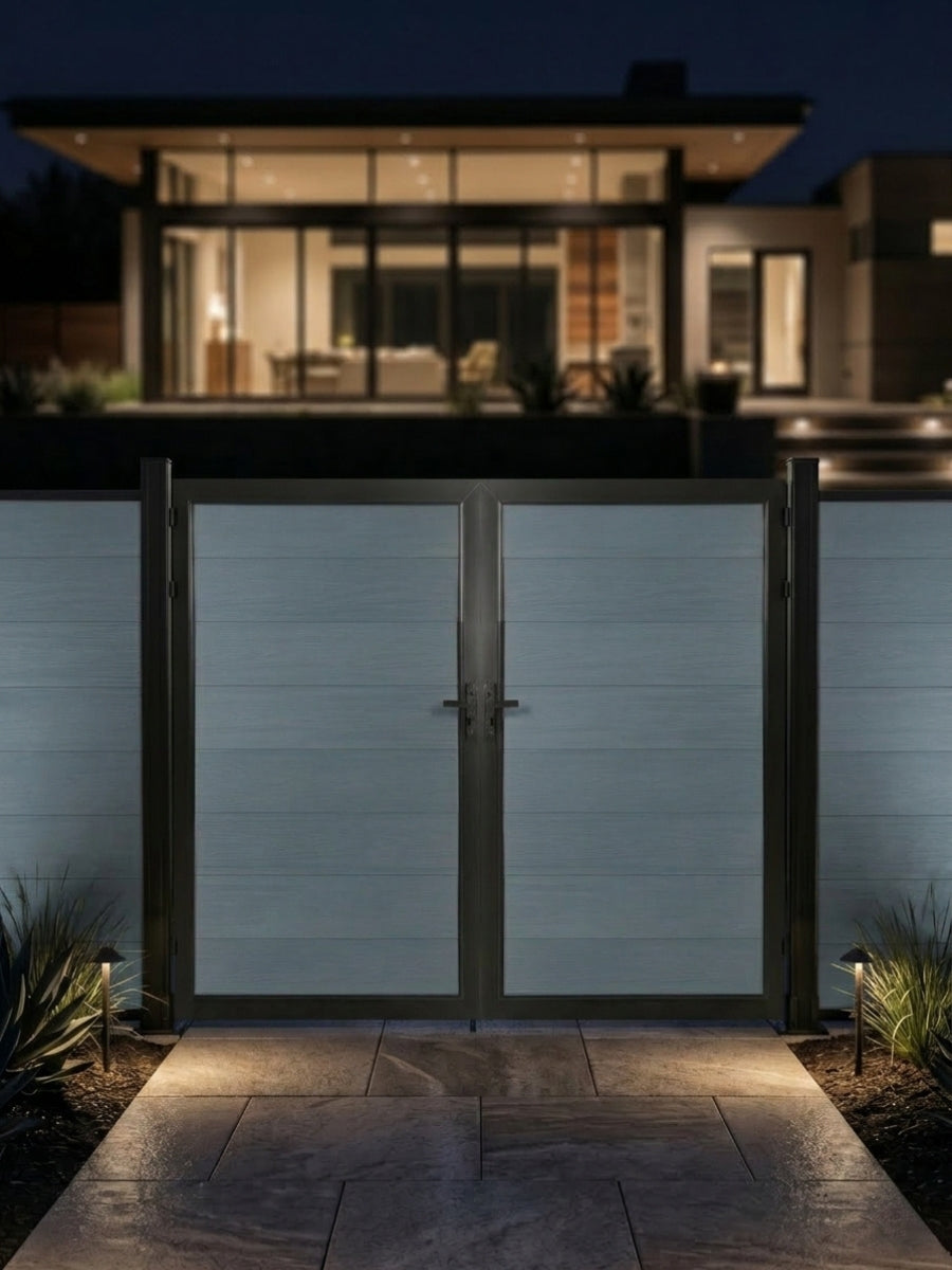 WPC Fence Gate Double (8ft x 6ft)